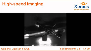 Xenics - Cheetah-640CL - High speed imaging