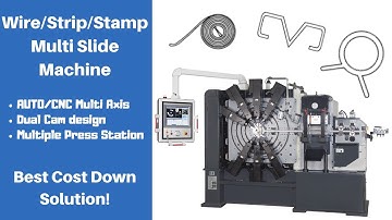 Wire/Strip/Stamp Multi Slide Machine