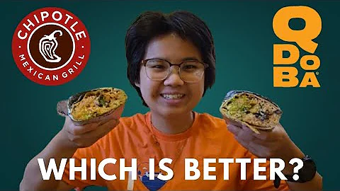 Chipotle Vs Qdoba Chicken Burrito Showdown