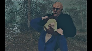 Friday the 13th: The Game - Singleplayer - Offline mode - Part 3 Jason vs Bots on Hard