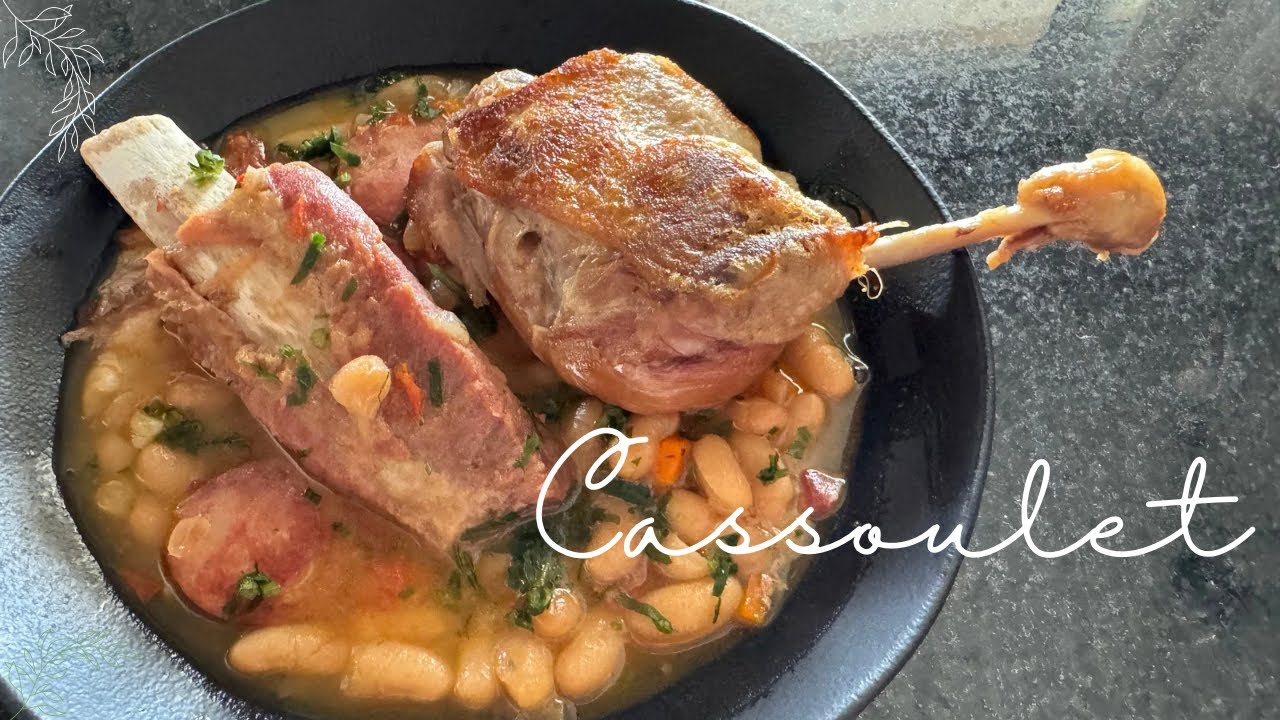 O verdadeiro CASSOULET - a feijoada francesa | Receita com coxa de pato