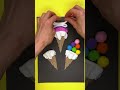 How To Make a Clay Ice Cream?🍦😋 #kids #fun