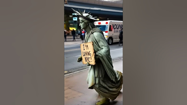 "Statue of Liberty… Running on the Road?!" #ViralShorts #StatueOnRoad #UnexpectedMoment