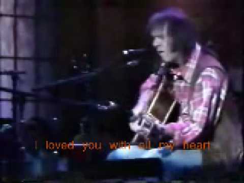 Neil Young - Harvest Moon (with lyrics)