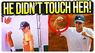 French Open SCANDAL: Internet Mob Tries Destroys Rafael Jodar for Ballgirl "Push" That DIDN'T Happen