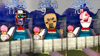 Evolution Of Factory In Ice Scream 9 | Ice scream 9 official trailer
