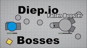 Diep.io : Hunting Powerfull Rare BOSSES, Solo in FFA
