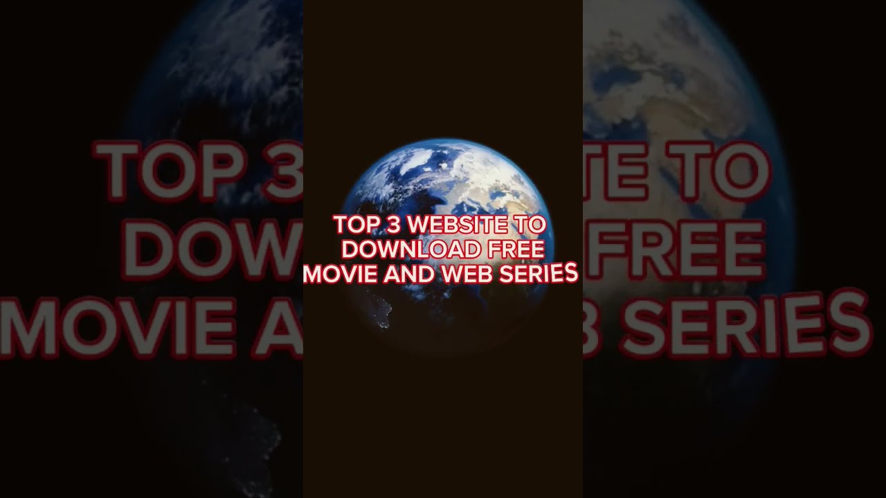 Top 3 free movie web series downloading website