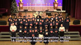 2025-26 Inter-class Hymn Singing Competition (Junior Section) The First Runner-up : 1A