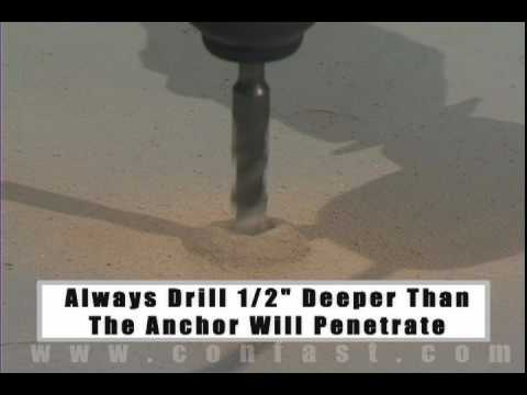 Flat Headed Tapcon For Fastening A Threshold To Concrete You Flat Headed Tapcon For Fastening A Threshold To Concrete