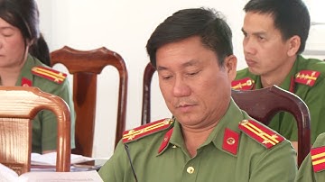 Công an tỉnh kiểm tra công tác tại Công an huyện Krông Năng