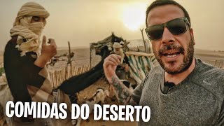 PROVANDO COMIDA NÔMADE NO DESERTO DO SAARA