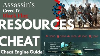 How to Get Unlimited Resources (metal,wood,cloth,sugar, etc.) in Assassin's Creed IV Black Flag