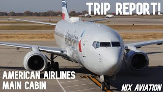 American 737-800 Main Cabin Trip Report