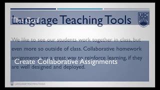 Create Collaborative Assignments