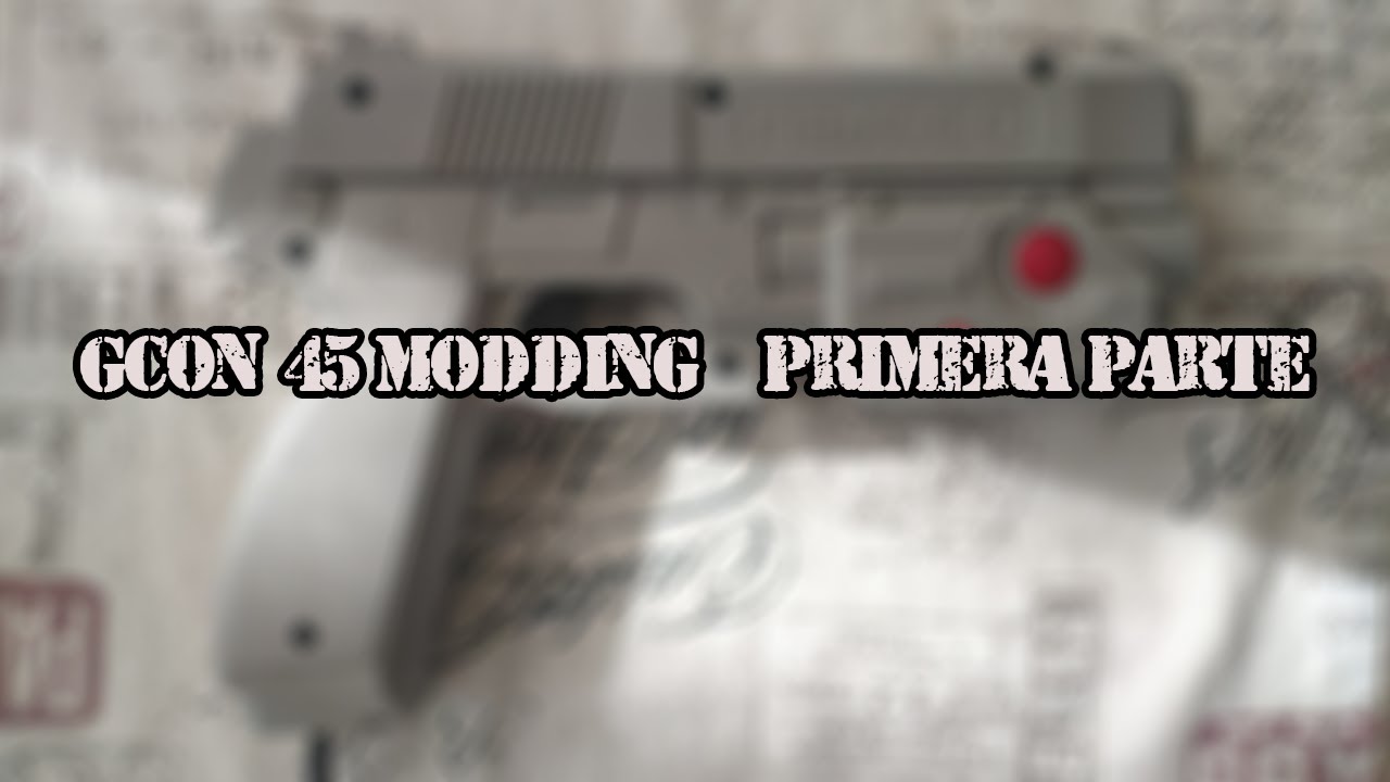 Como modificar una lightgun GCon-45 para GUN4IR