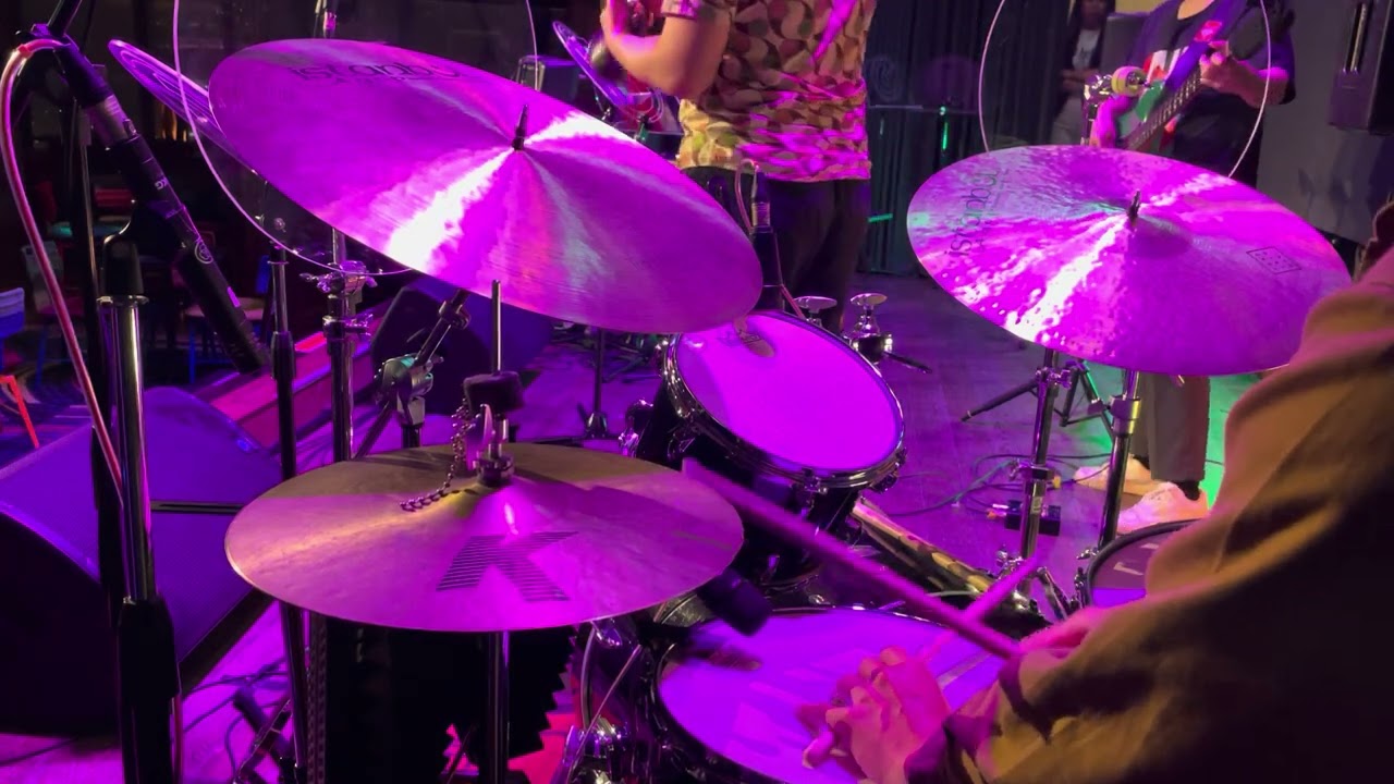 Drum cam: Joshua Lebofsky 4tet at KaenKaew Live house