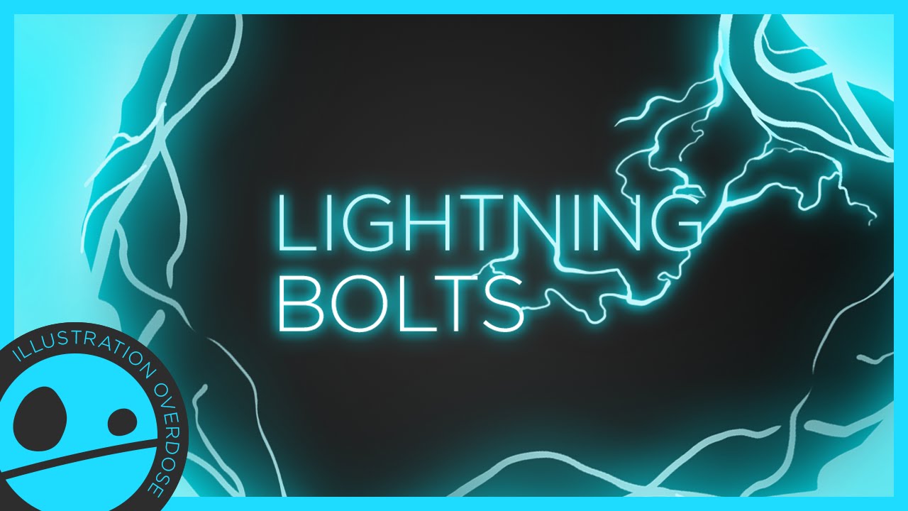 How to Draw a Lightning Bolt - Easy Step by Step Tutorial - YouTube