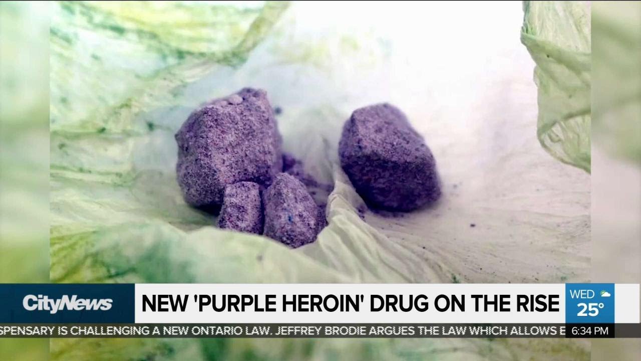 New Purple Heroin Drug On The Rise Youtube