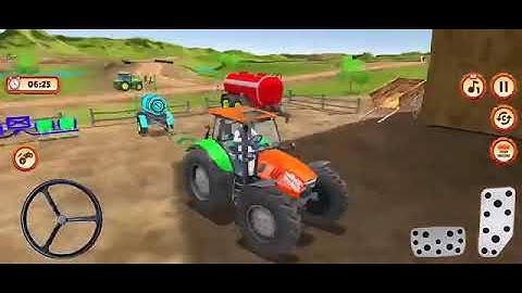Drive Modern Tractor Farming Game Simulator 3D - New Child Android Game 2025 - Android Game Part #14