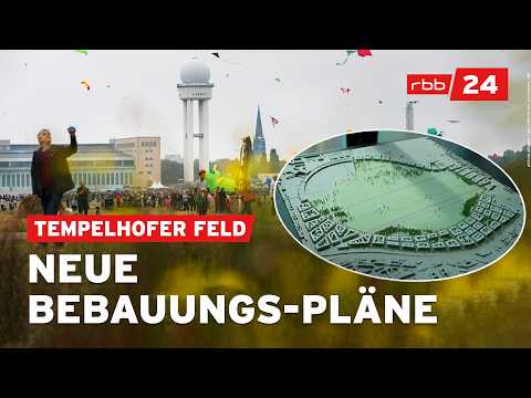 Tempelhofer Feld: Neue Pläne für rund 21.000 Wohnungen
