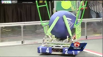 Students construct bots for FIRST Robotics Competition