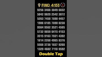 Can You Crack This Number Puzzle?🔒 #numbergame #numberpuzzle #findnumber #shortvideo