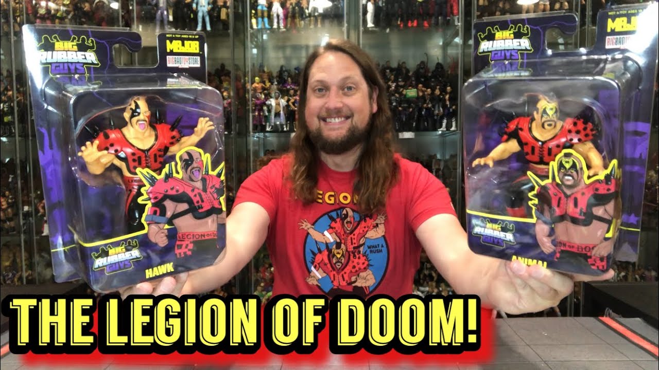 The Legion Of Doom Big Rubber Guys Unboxing & Review!