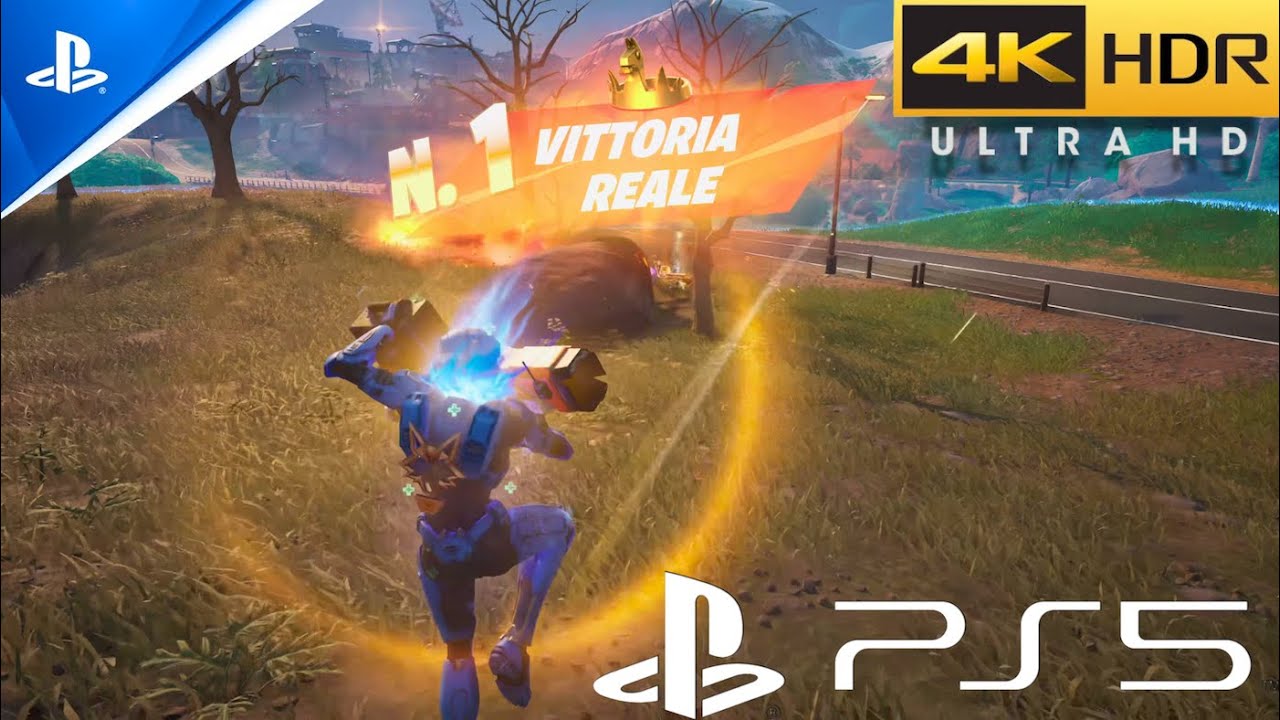 FORTNITE (PS5) 4K 60FPS 🚀 La Prima Partita della Stagione 4 🥇 (Zero Costruzioni Cap 6 Stag 4) MK