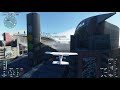 Landing in Seahawks Stadium (Microsoft Flight Simulator 2020)