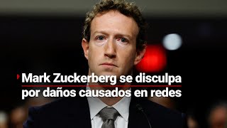 ¡AL BORDE DEL LLANTO! | Mark Zuckerberg se disculpó por el impacto de las redes sociales en niños