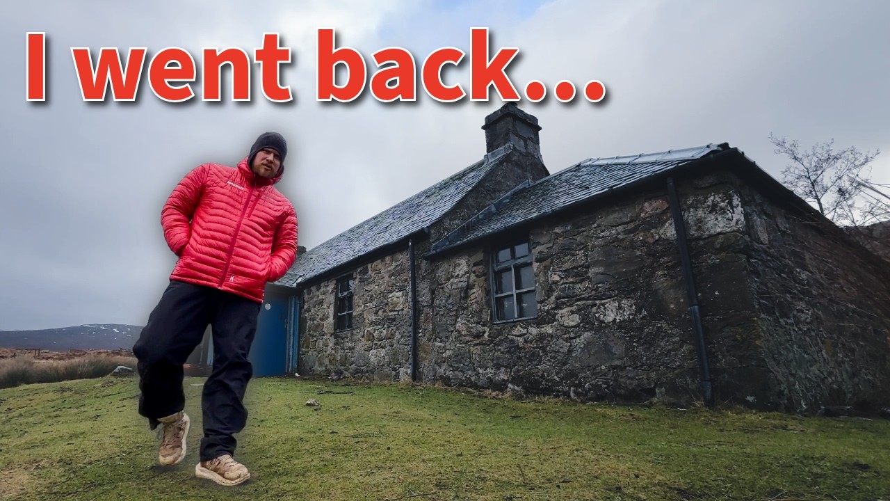 Overnight in Scotland's MOST Haunted and Remote BOTHY