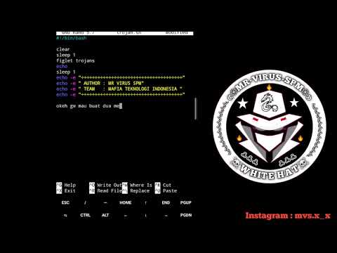 CARA MEMBUAT SCRIPT TERMUX TROJANS FAKE PROGRAM BASH