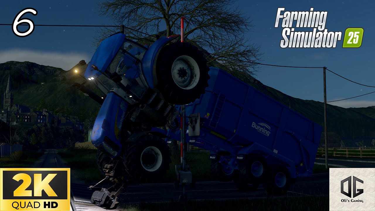 Feed animals with silage & sell barley & wheat! l Timelapse FS25 Kinlaig 