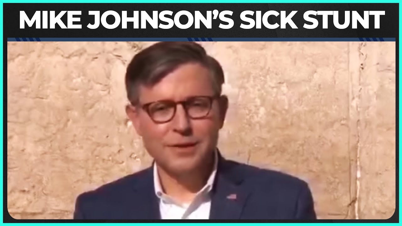 Mike Johnson Just SPIT On America With His Latest Stunt
