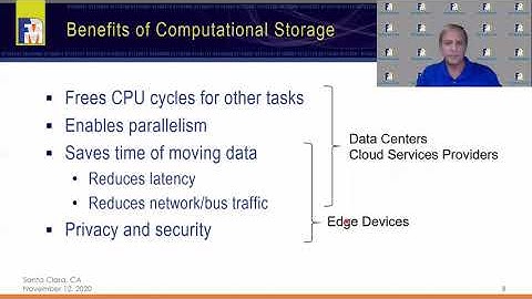 FMS 2020 Computational Storage Track - Annual Update on Computational Storage