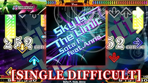 【DDR X2】 Sky Is The Limit [SINGLE DIFFICULT] 譜面確認＋クラップ