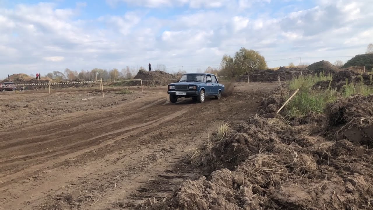 Ваз 2107 участвует в ралли - YouTube