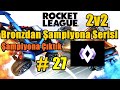 Rocket League Bronzdan Şampiyona Öğretici 2v2 #27 Şampiyon Olduk