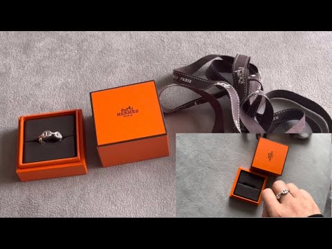 Hermes Chaine d'ancre Enchainee ring (A closer look)