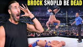 Brock Lesnar’s Shooting Star Press Botch - WWE WrestleMania 19 vs Kurt Angle - What Went Wrong?