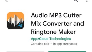 Audio mp3 cutter - appzcloud ...