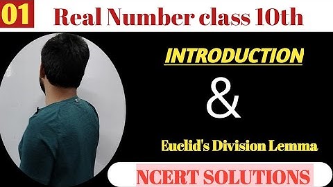Real Number class 10th Maths Chapter 1 NCERT solutions