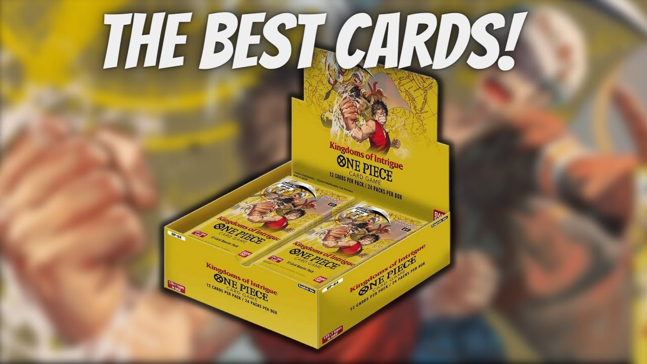 What Cards are Good in OP04 Kingdoms of Intrigue One Piece TCG