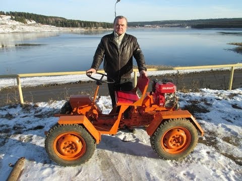 Самодельный минитрактор