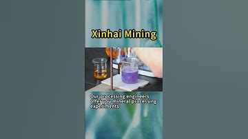 Mineral processing experiment