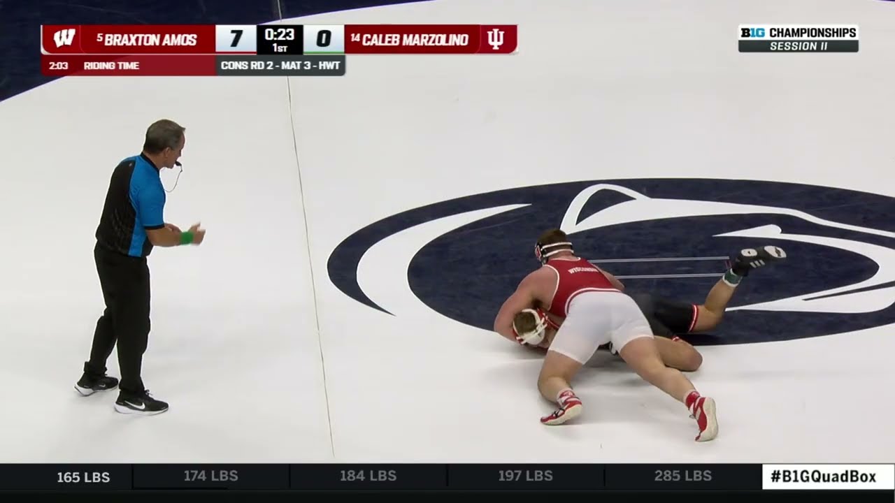 All the Pins of the Pins from the 2026 Big Ten Championships | Big Ten Wrestling