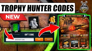 TROPHY HUNTER CODE - TROPHY HUNTER GIFT CODES - TROPHY HUNTER GAME screenshot 1