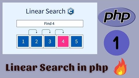 Linear Search in Data Structure Using PHP | Time Complexity Explained