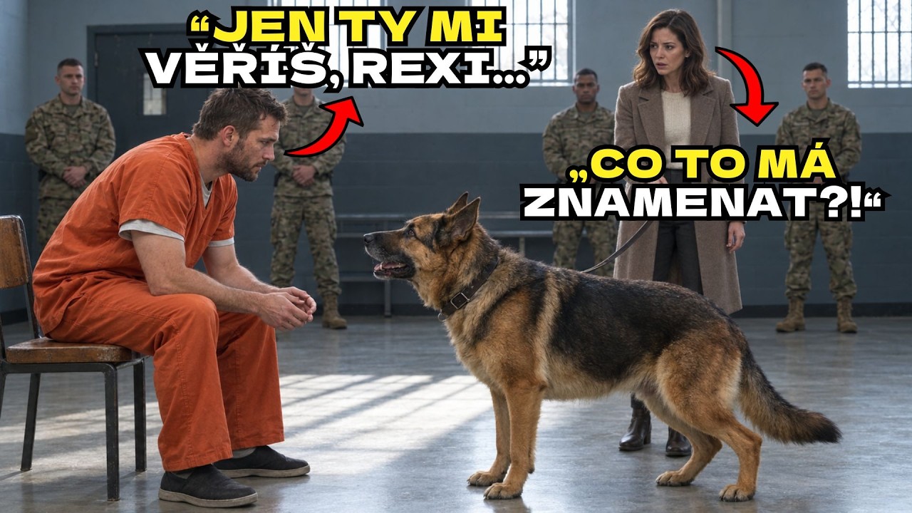 Vešla jsem do vězeňské návštěvní místnosti a věděla, že dělám největší chybu svého života. Muž, který za dva dny zemře za vraždu mého manžela, stál za sklem a mlčel. Pes na vodítku se náhle vytrhl...